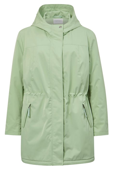 Funktionsjacke, Kapuze, verdeckter 2-Wege-Zipper, Taillen-Tunnelzug