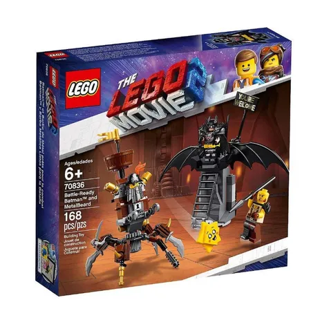 LEGO® MOVIE 2™ 70836 Einsatzbereiter Batman™ und EisenBart