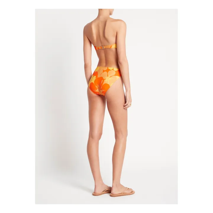 Faithfull the Brand Haut de Maillot Tropiques | Orange