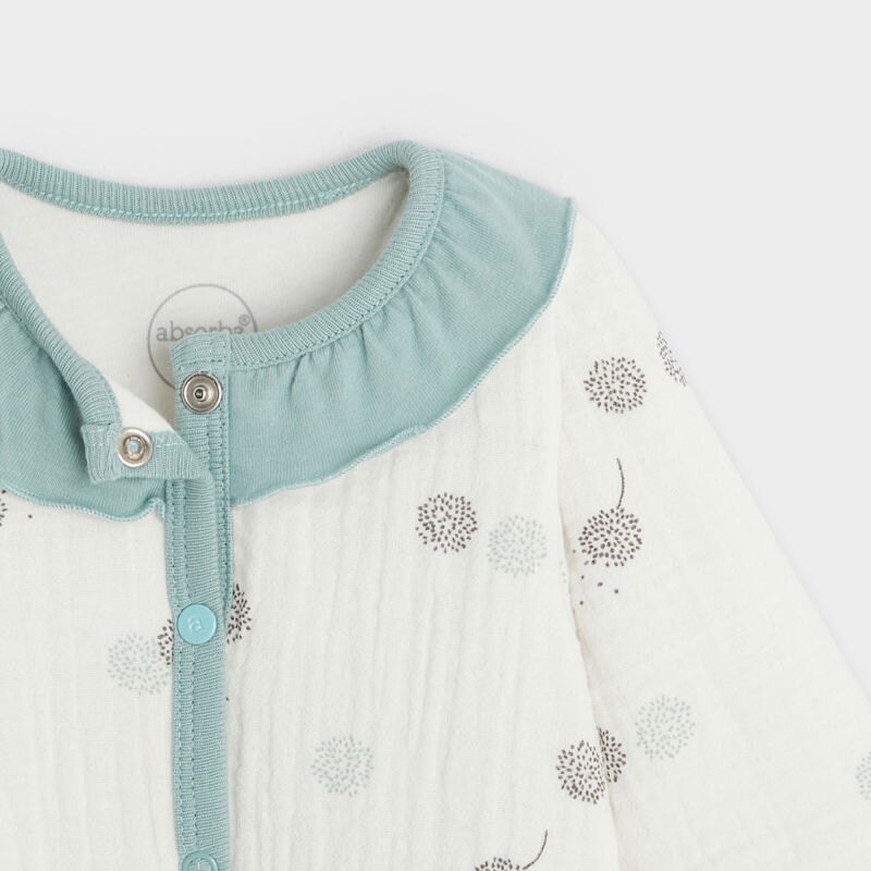 Combinaison bébé en tissu lange Aucune nuance