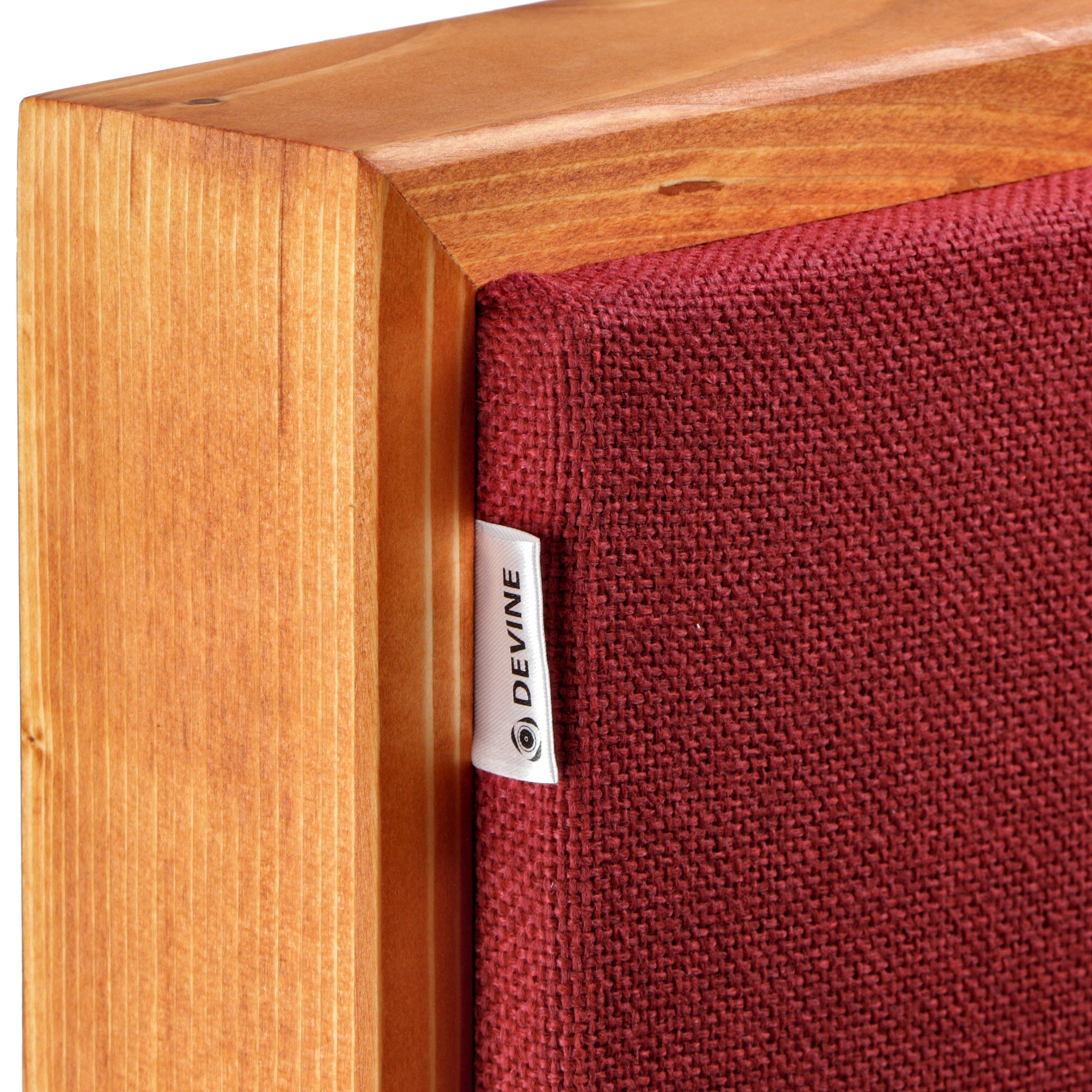 Devine Aco Studio Square Red Slim absorber 600x600x70 mm