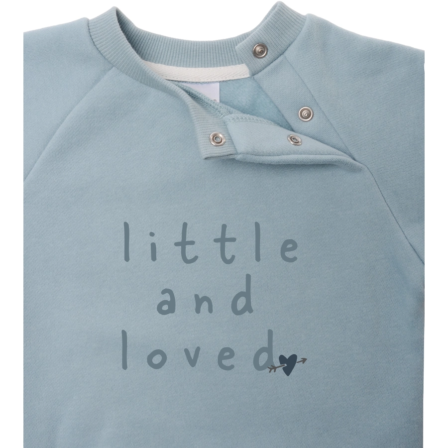 Liliput Sweatshirt little and loved hellblau