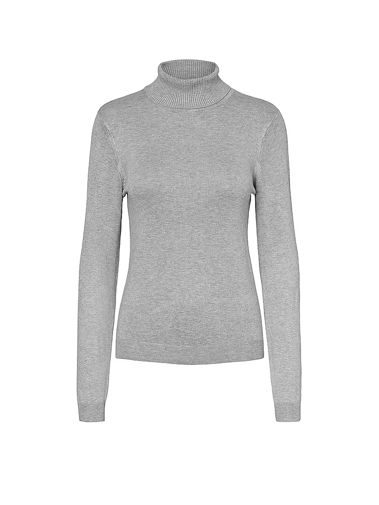 VERO MODA Rollkragenpullover VMGLORY hellgrau
