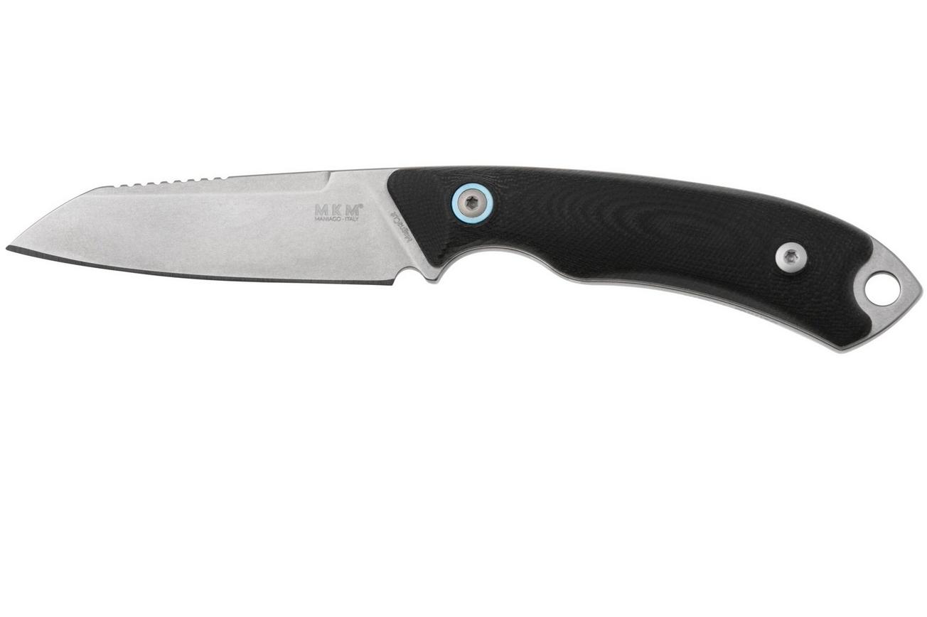 MKM Pocket Tango 2 Lambsfoot PT2-GBK Black G10 vaststaand mes, David C. Andersen design
