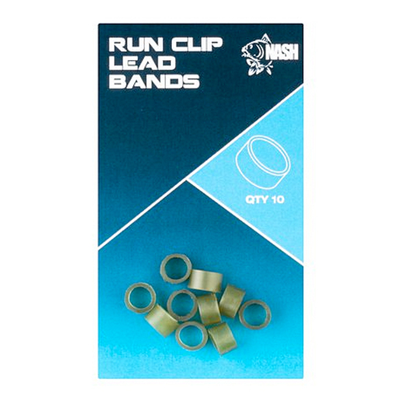 Nash Run Lead Clip Band (10 stuks)