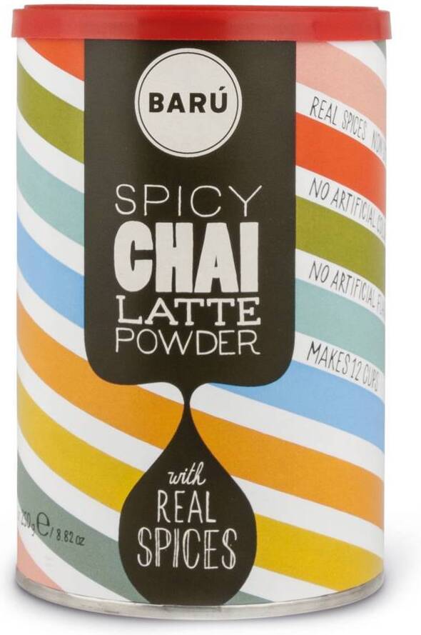 Barú spicy chai latte poeder 250 gr