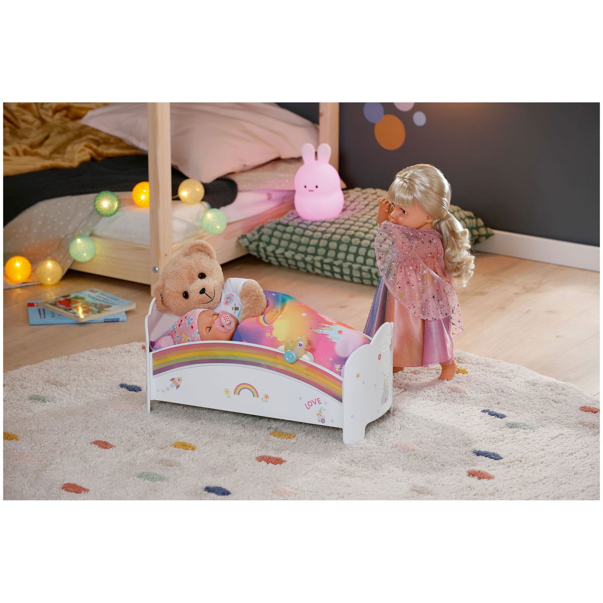 BABY bornBABY born   Regenbogen Bett