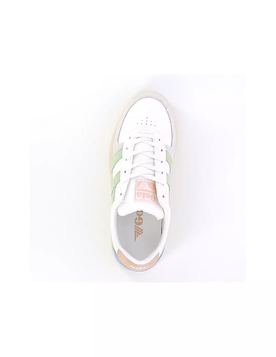 GOLA SLAM TRIDENT - Baskets WhiteGreenPearlPink