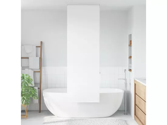 Store enrouleur de douche 80x240 cm largeur du tissu 76 cm