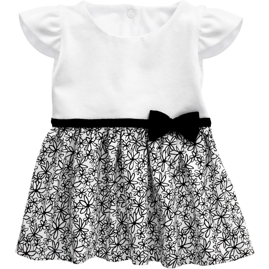 Baby Sweets Kleid Glamour Collection by Katja Kühne weiß schwarz