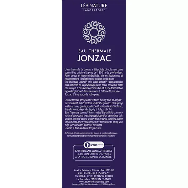 Jonzac Thermal Water Men Firming Care Fluido Hidratante Orgânico 50ml