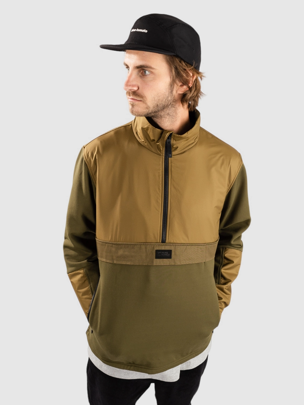 Mons Royale Decade Mid Fleece Pullover forest floor