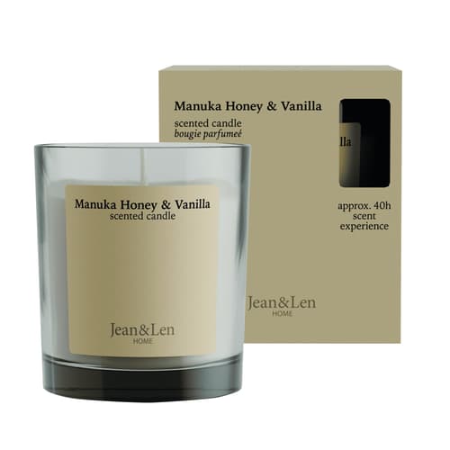 Jean&Len Scented Candle Manuka Honey&Vanilla