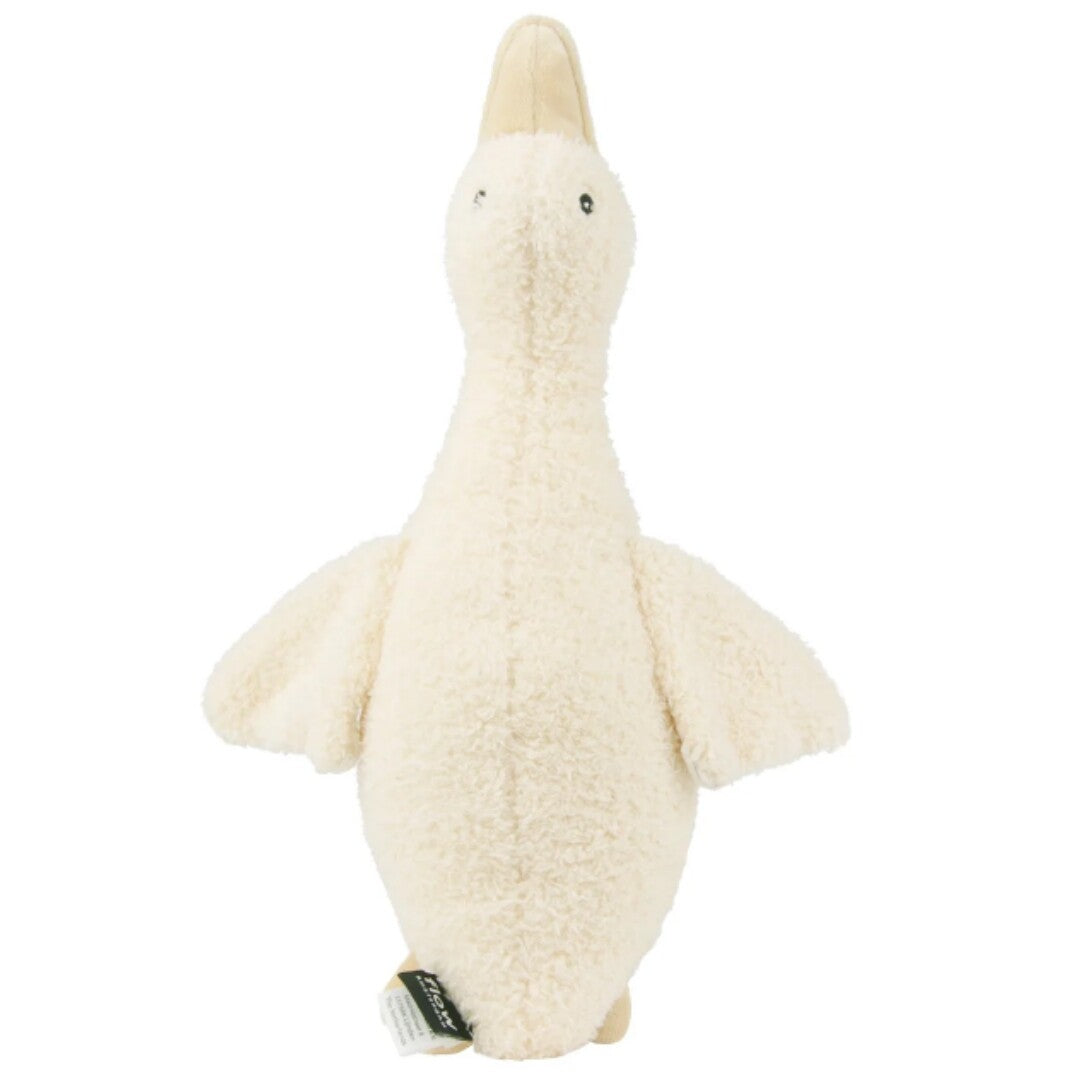 Flow amsterdam knuffeleend met hartslag oplaadbaar - beige