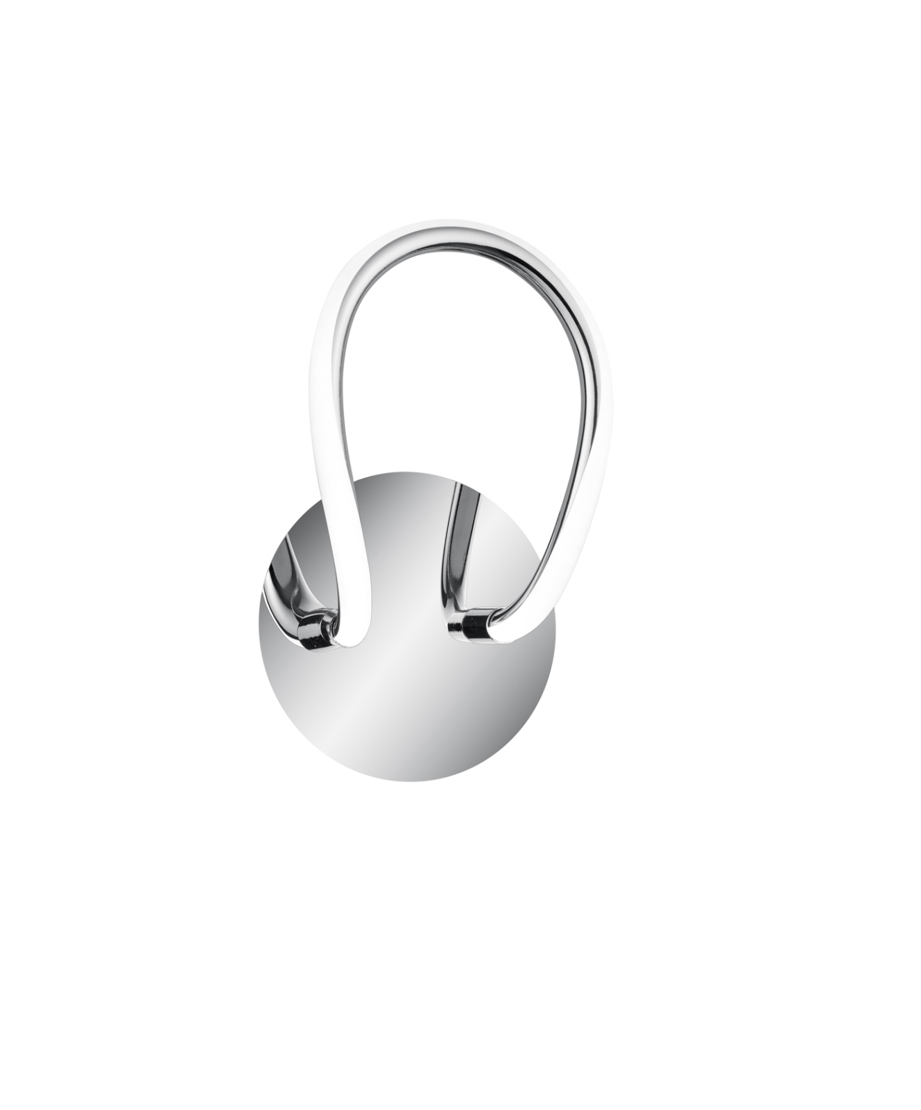 LED-Wandleuchte - Chrom - 15 cm