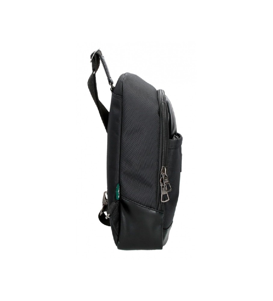 Bolsa transversal preta Pepe Jeans Sander