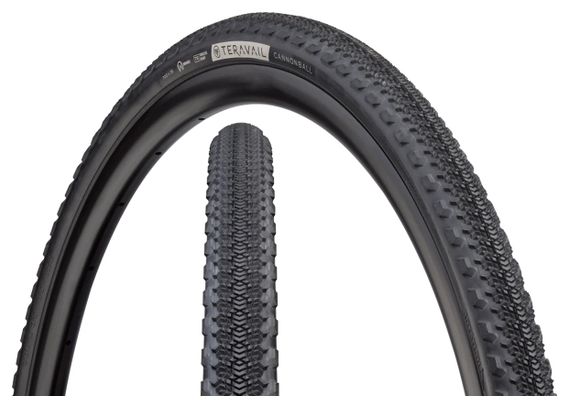 Pneu Gravel Teravail Cannonball 700mm Tubeless Ready Souple Durable Sidewall