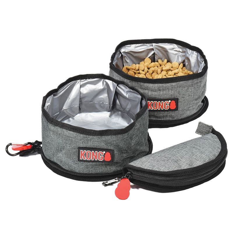 KONG Fold-Up Bowl Hond | Enkele Voer/Drinkbak | 15845.1