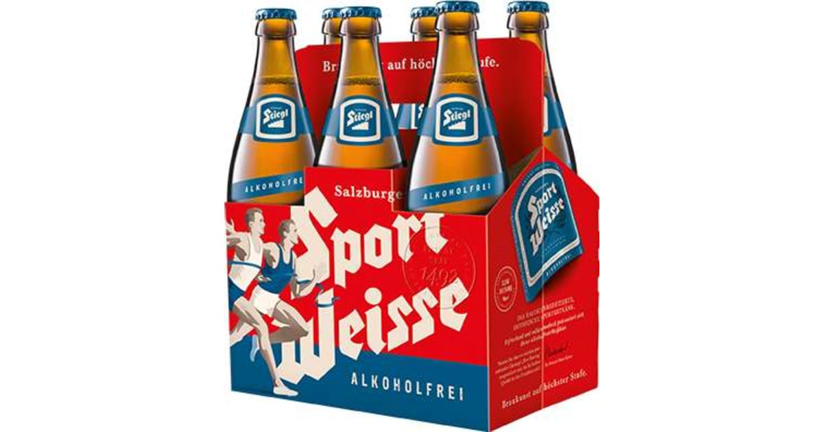 Stiegl Sport Weiße alkoholfrei Tray 6x 0,5 Liter (Mehrweg)
