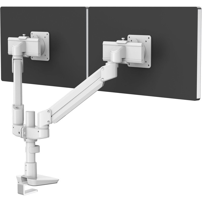 Bras support écran double compact avec glissières Tallo Top Mount Fellowes