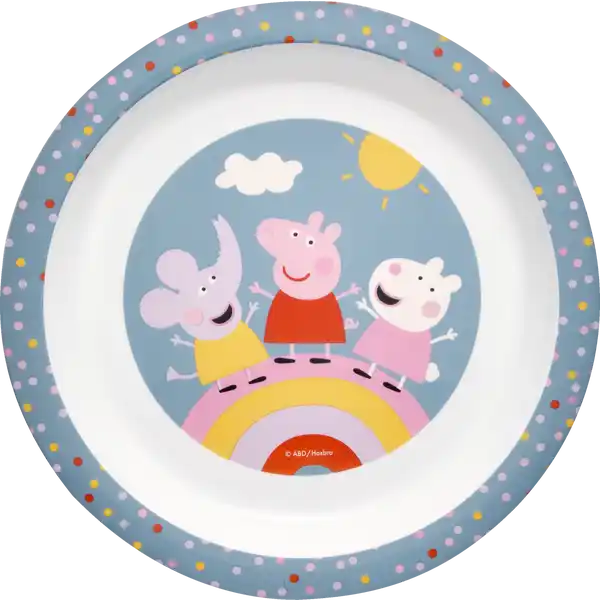 Teller Peppa Wutz Design