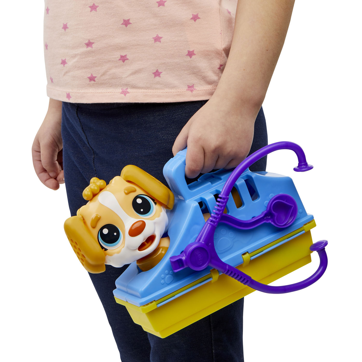 Play-Doh Care N Carry Dierenarts - Klei Speelset