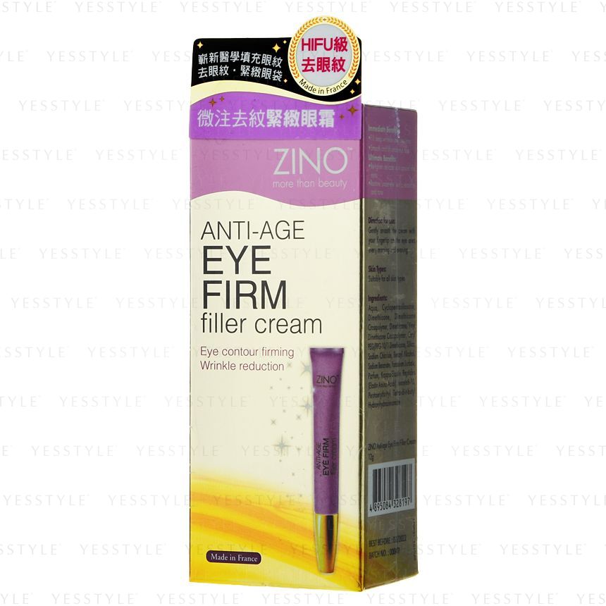 Zino - Anti-Age Oogcrème met Verstevigende Filler