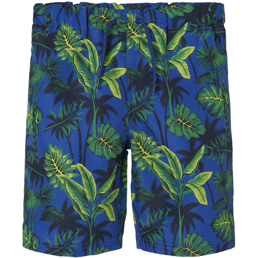 Køb Name it Surf the Web Palm Zorro Badeshorts | Luksusbaby