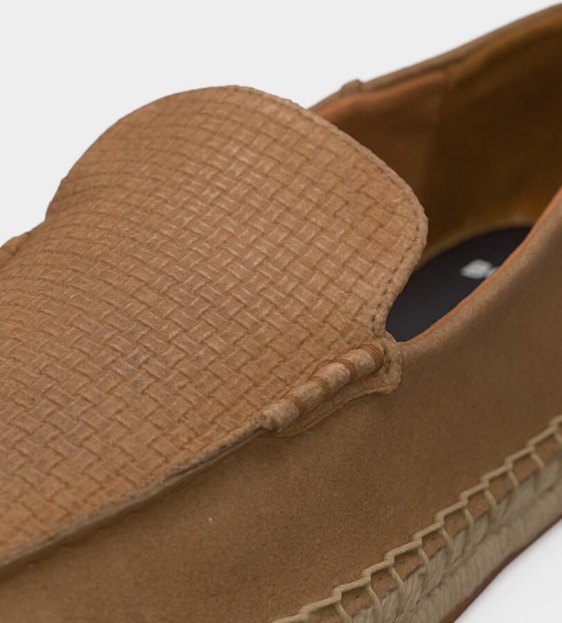 BOSS Espadrilles 'Madeira' donkerbeige