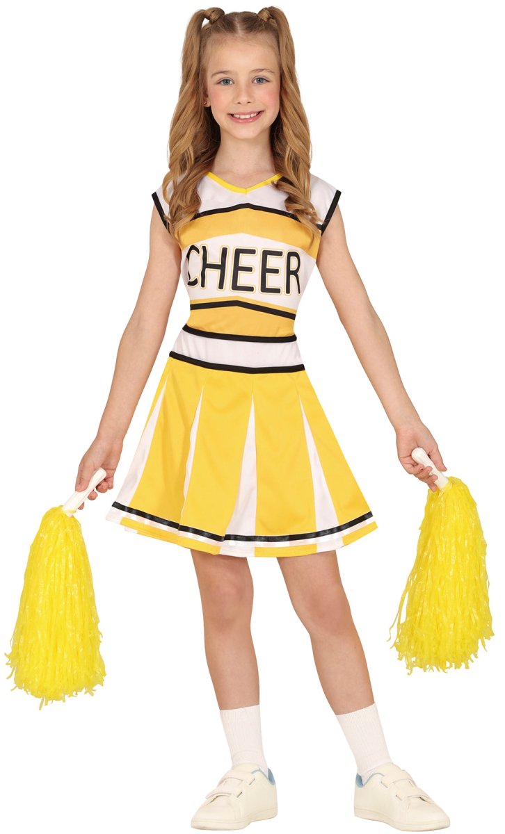 Cheerleader Jurk Geel Meisje