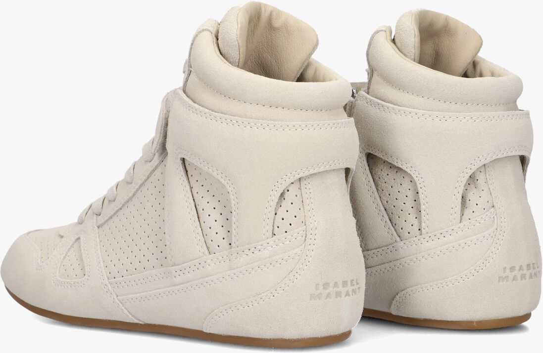ecru isabel marant sneakers senny high-gb
