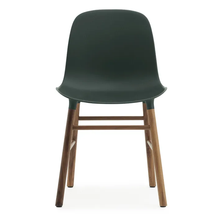 Normann Copenhagen Chaise Form en noyer | Vert
