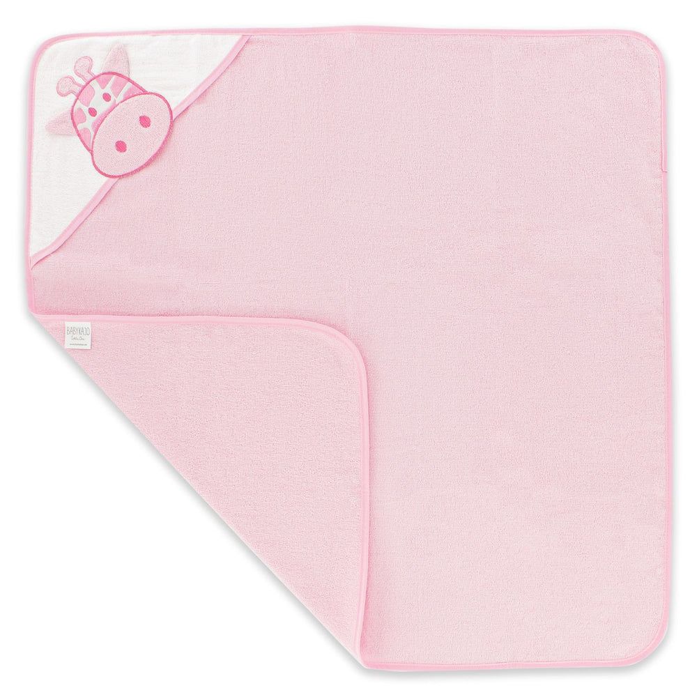 Babykajo Babyhandtuch aus 100% Frottee - Kapuzenhandtuch kuschlig weich