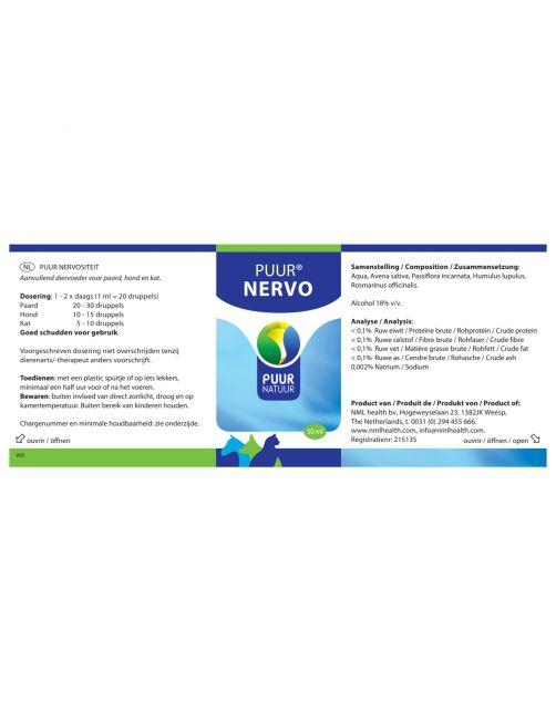 Puur Natuur Nervositeit - Anti stressmiddel - 50 ml