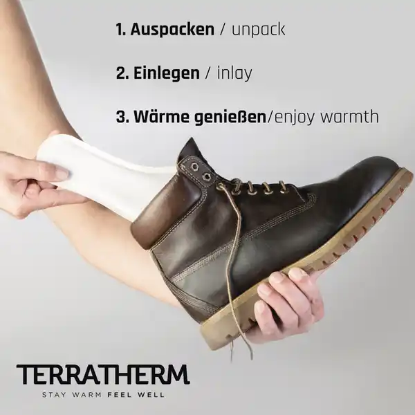 Wärmesohlen, Gr. L (41,5-43,5), 1 Paar