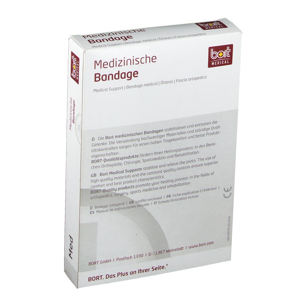 BORT Zweizug Ellenbogenbandage Gr. S silber
