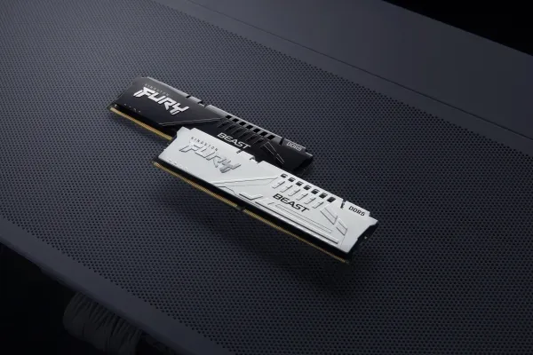 Kingston FURY Beast - DDR5 - sæt - 64 GB: 2 x 32 GB - DIMM 288-PIN - 6400 MHz / PC5-51200 - CL32 - 1.4 V - ikke bufferet - on-die ECC - sort