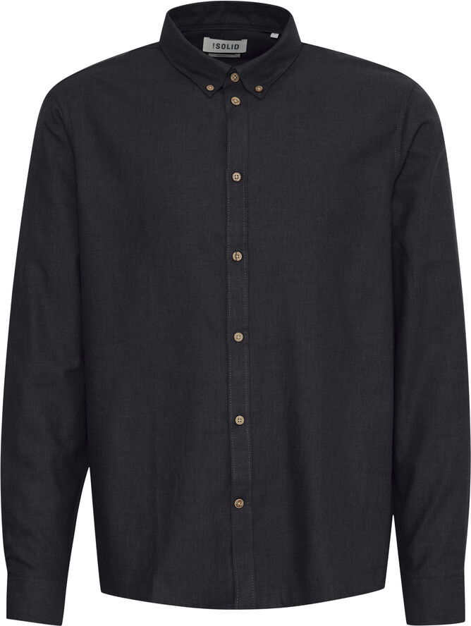 !Solid SDPete SH Shirt True black melange