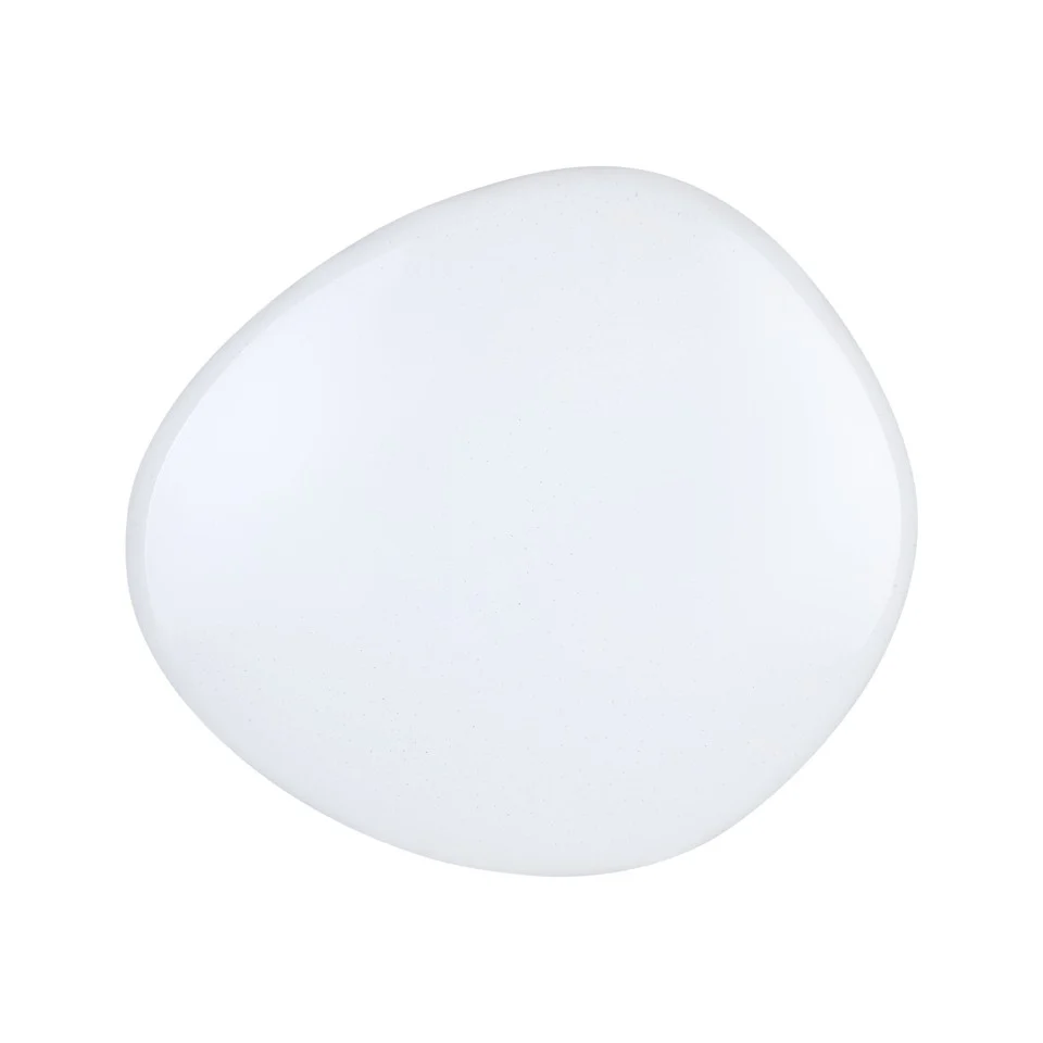 EGLO - Sileras-Z plafond hvid m/krystaleffekt Ø43 - RGB + TW - Zigbee, Bluetooth