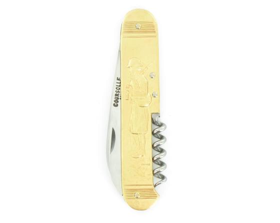 Musicien - Femme aux Sabots - INOX - 3 Pièces Couteau de poche par Coursolle