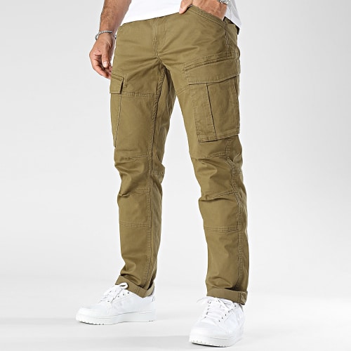 Pantalon Cargo TRO581 Vert Kaki Clair