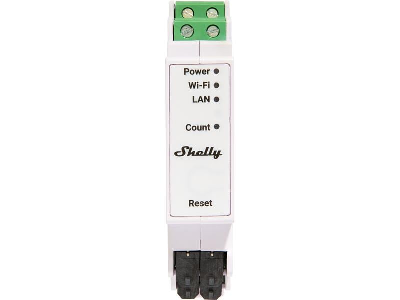 Shelly Shelly Pro 3EM Dreiphasen-Energiezähler LAN und WLAN Leistungsmessgerät mit Shelly Pro AddOn Schnittstelle