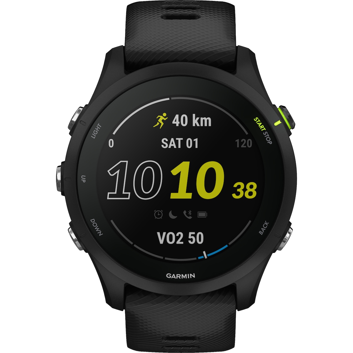 Garmin Forerunner 255 Music sportsklokke (sort)
