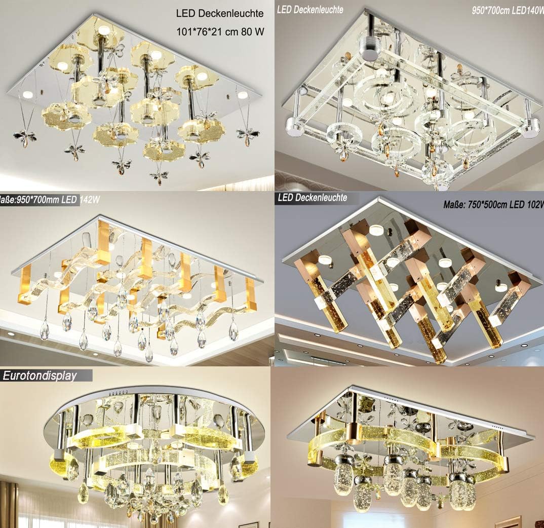 SX626-900 * 600 LED Deckenleuchte mit Fernbedienung Lichtfarbe/Helligkeit einstellbar schwarz weiß lackierter Alurahmen sehr leicht (SX626-900 * 600)