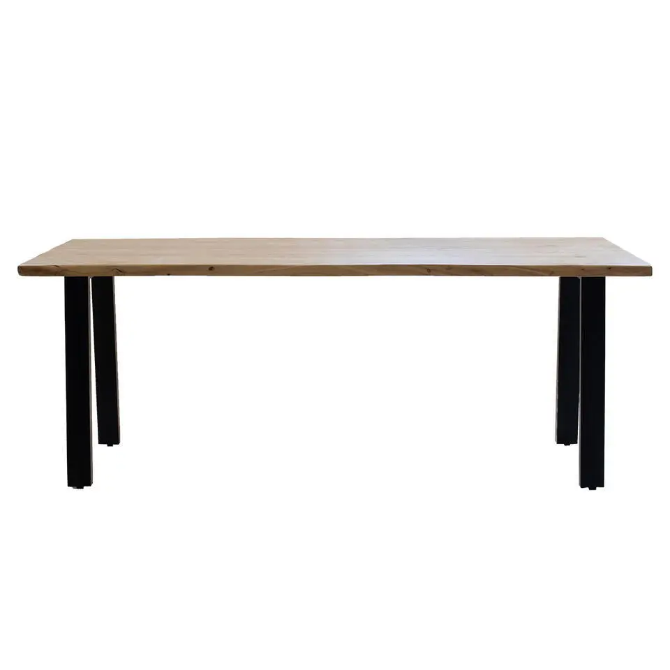 Eettafel Acaciahout - Naturel - 160x90x77cm - Lars