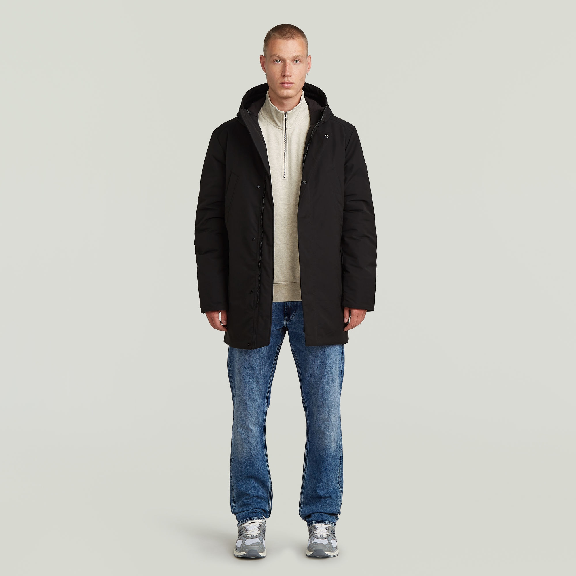 G-STAR Parka »Clean Vodan Padded Hooded« mit Kapuze mit Kapuze, Regular Fit