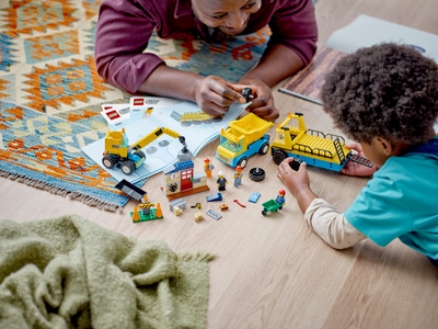 LEGO Kiepwagen, bouwtruck en sloopkraan (60391)