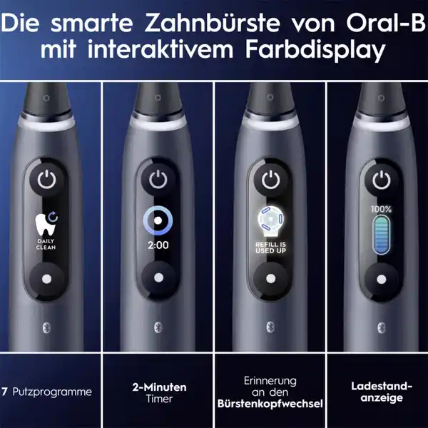 iO Series 9N Elektrische Zahnbürste Black Onyx