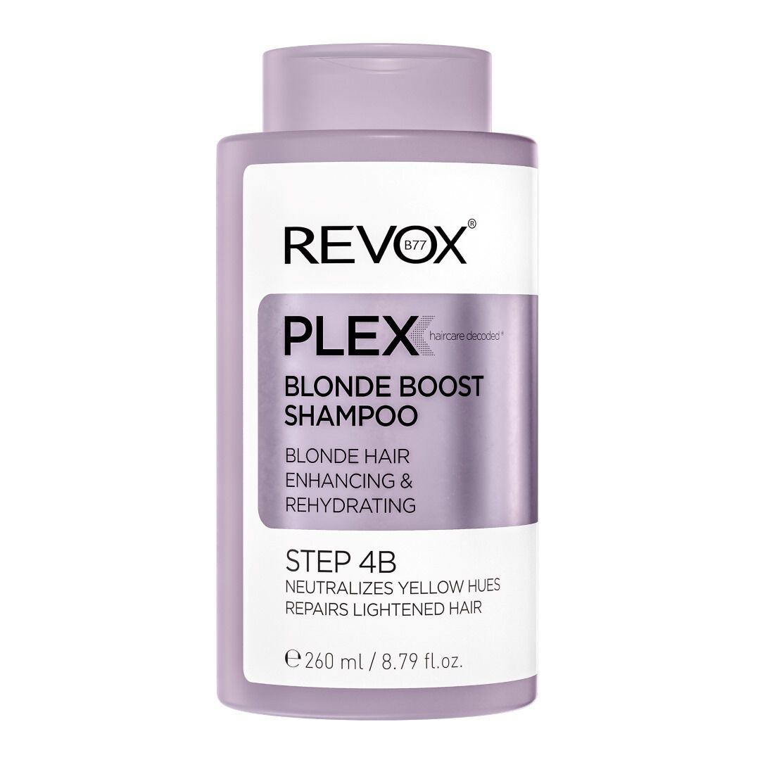 Plex Blonde Boost Shampoo. Step 4B - 260ml
