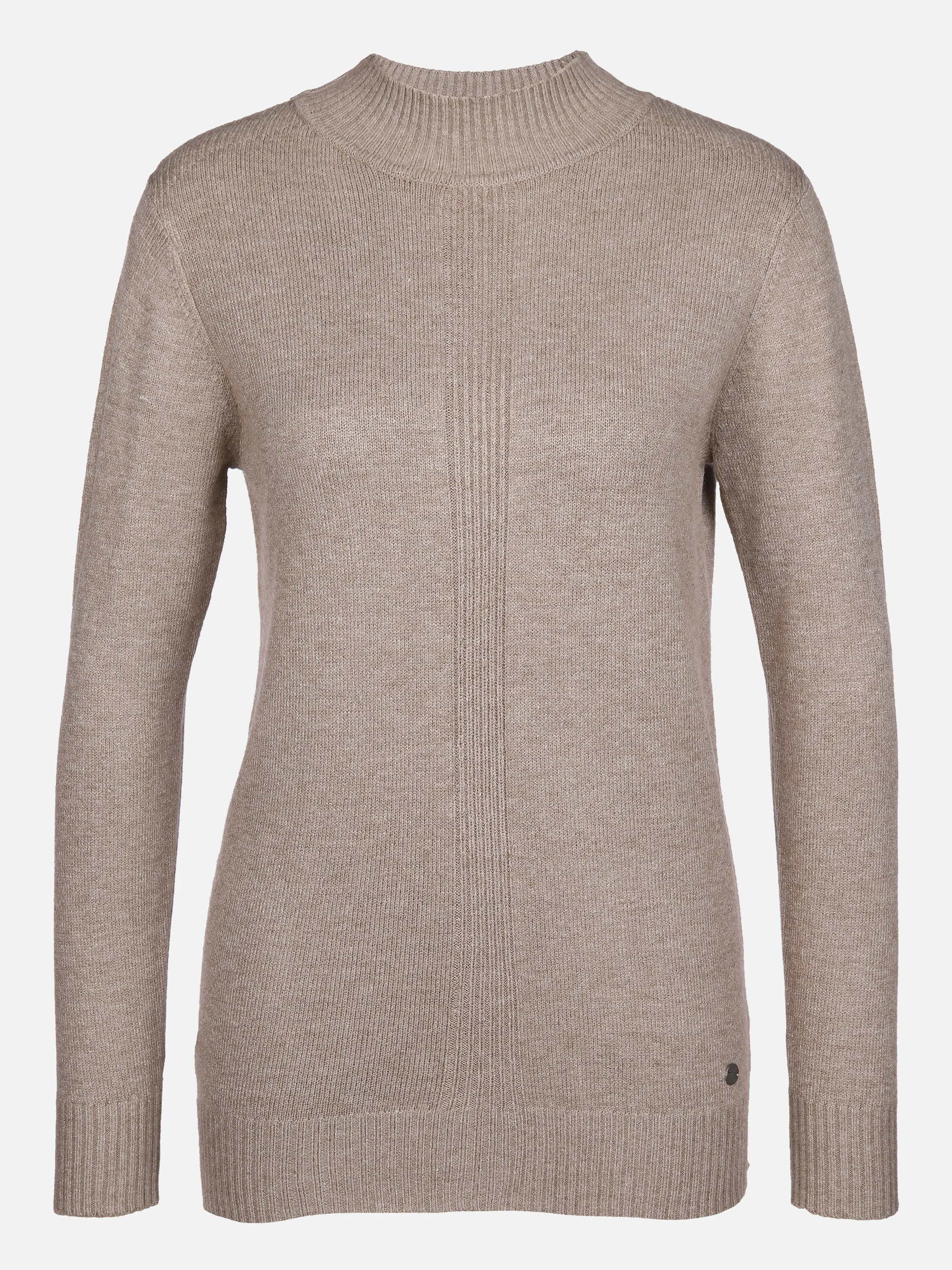 Damen Pullover mit kleinem Stehkragen